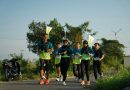 Ratusan peserta mengikuti Unisa Charity Fun Run 2025, MInggu (12/10/2025). (Istimewa)