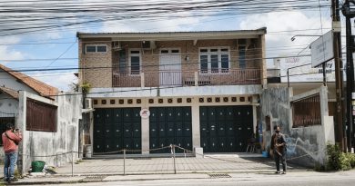 Markas sindikat penipuan daring jaringan internasional yang digerebek di Jalan Gito Gati, Sleman. (Istimewa)